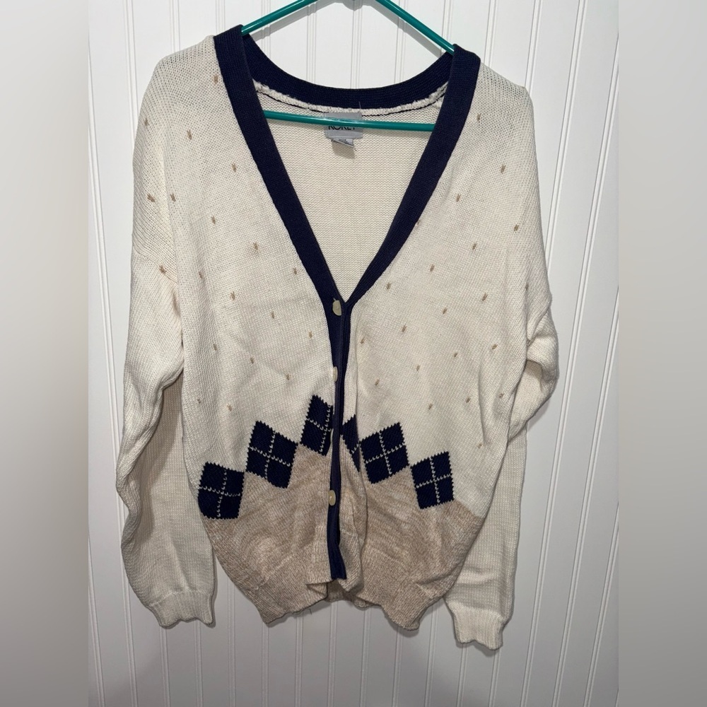 Koret Grandpa Style Cardigan| Size Medium